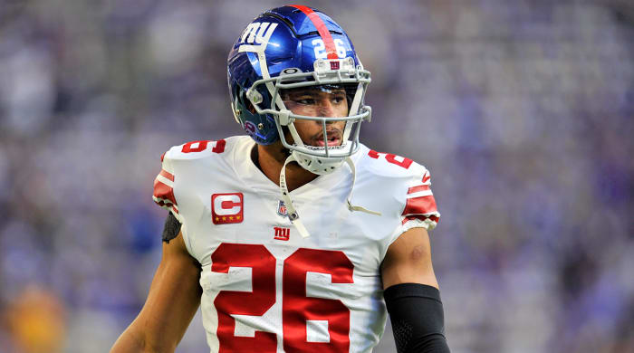 Giants running back Saquon Barkley said he will not sign his franchise tag by the July 17 deadline.